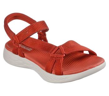 Red Skechers On the GO 600 - Brilliancy | 4678A_USA