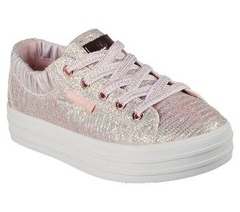 Rose Skechers Double Up - Glitter Shines | 3945E_USA