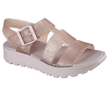 Rose Skechers Foamies: Footsteps - Glitter'fied | 4151D_USA