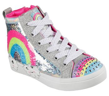 Silver / Multicolor Skechers Twi-Lites 2.0 - Rainbow Daydreams | 4195X_USA