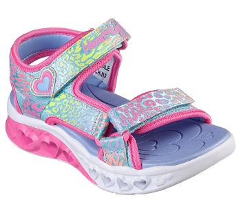 Turquoise / Multicolor Skechers Flutter Heart | 5070A_USA