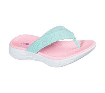 Turquoise / Pink Skechers On the GO 600 - Sunny Horizon | 47700_USA