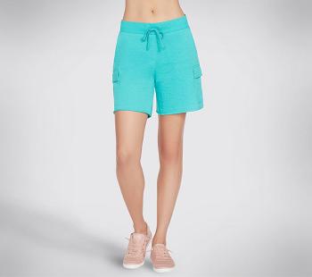 Turquoise Skechers BOBS Comfurt Cargo 7 Inch | 5994L_USA