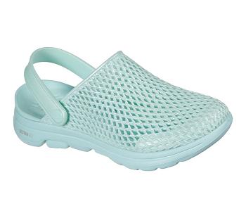 Turquoise Skechers Foamies: GOwalk 5 - Sea Scape | 15460_USA