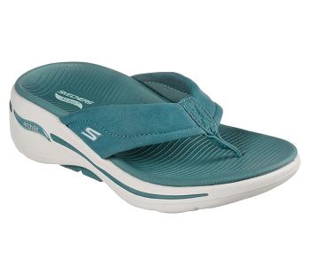 Turquoise Skechers GO WALK Arch Fit - Astound | 5453E_USA