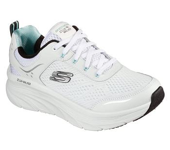 White / Black Skechers Relaxed Fit: D'Lux Walker - Infinite Motion | 3498L_USA