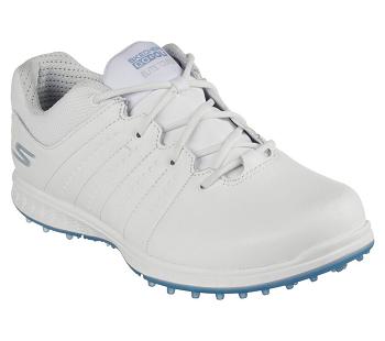 White / Blue Skechers GO GOLF Elite Tour SL | 3401G_USA