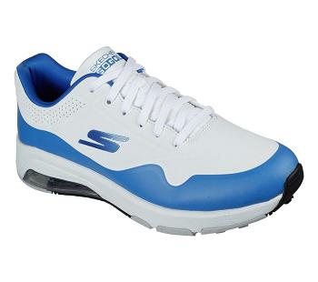 White / Blue Skechers GO GOLF Skech-Air - Dos | 1308L_USA