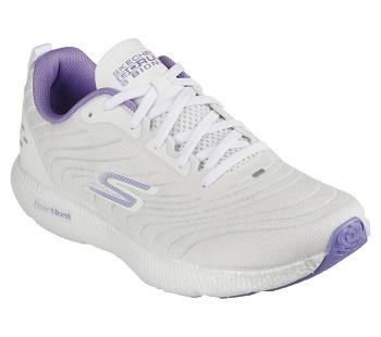 White / Lavender Skechers GO RUN 8 - Bionic | 7147D_USA
