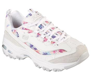 White / Multicolor Skechers D'Lites - Majestic View | 7097Q_USA