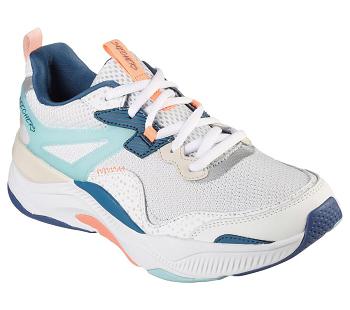 White / Multicolor Skechers Mira - Big Praise | 30234_USA
