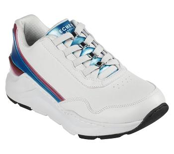 White / Multicolor Skechers Rovina - Metallic Mixer | 35630_USA