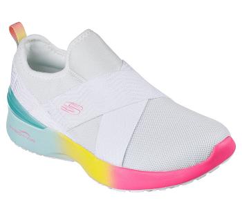 White / Multicolor Skechers Skech-Air Dynamight - Rainbow Eyes | 3923D_USA