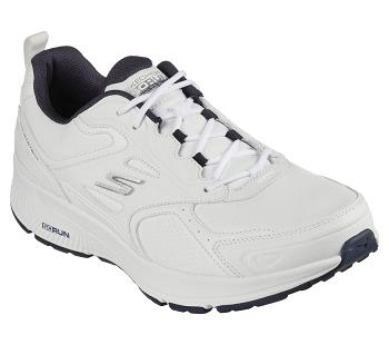 White / Navy Skechers GO RUN Consistent - Up Time | 4637X_USA