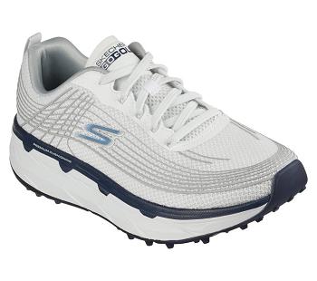 White / Navy Skechers Max Cushioning: GO GOLF Ultra Max | 1658R_USA