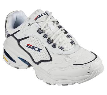 White / Navy Skechers Vigor 3.0 - Linwell | 3687G_USA