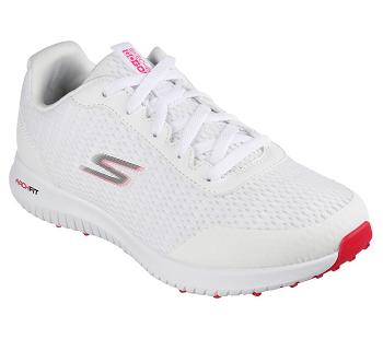 White / Pink Skechers GO GOLF Max Fairway 3 | 3492L_USA