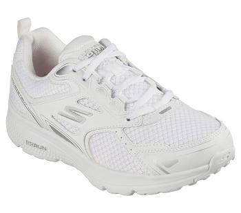 White / Silver Skechers GOrun Consistent | 8044S_USA