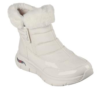 White Skechers Arch Fit - Cool Puff | 1252W_USA