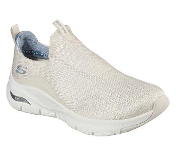 White Skechers Arch Fit - Keep It Up | 4049E_USA