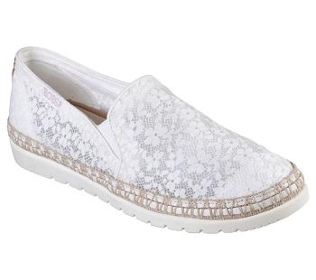 White Skechers BOBS Flexpadrille 3.0 - Summer Siesta | 30210_USA