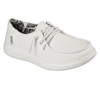 White Skechers BOBS Skipper - Tide Pool | 6529P_USA