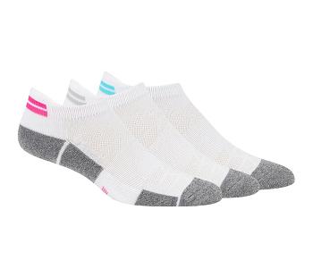 White Skechers Bamboo Low Cut - 3 Pack | 3284L_USA