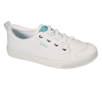 White Skechers Bobs B Cool - Dainty Daisy | 7424L_USA