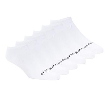 White Skechers Cotton No-Show - 6 Pack | 3197Q_USA