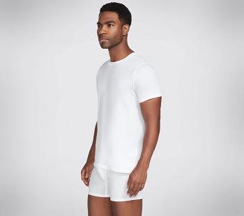 White Skechers Crew Neck Tee - 3 Pack | 3587Q_USA