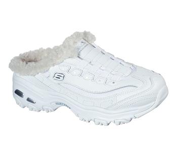 White Skechers D'Lites - Comfy Steps | 4363G_USA