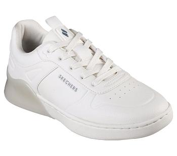White Skechers Double Gloss | 13380_USA