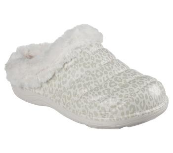 White Skechers Foamies: Cozy Camper Lined - Snow | 5880W_USA