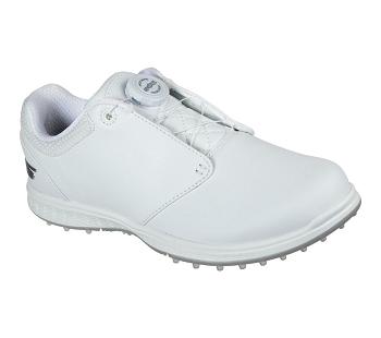 White Skechers GO GOLF Elite V.3 Twist | 3380A_USA
