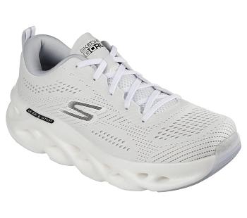 White Skechers GO RUN Swirl Tech | 6464C_USA