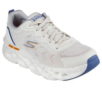 White Skechers GO RUN Swirl Tech - Breeze | 6489B_USA