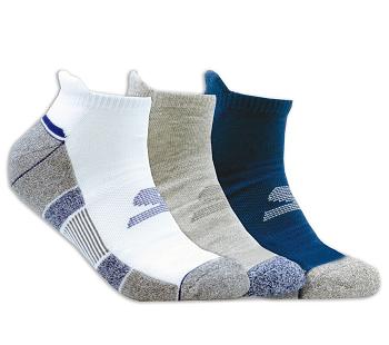 White Skechers Half Terry Low Cut - 3 Pack | 1839E_USA