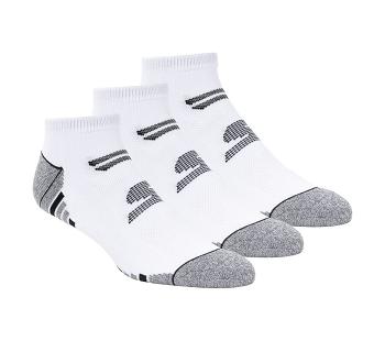 White Skechers Half Terry No Show - 3 Pack | 1762R_USA