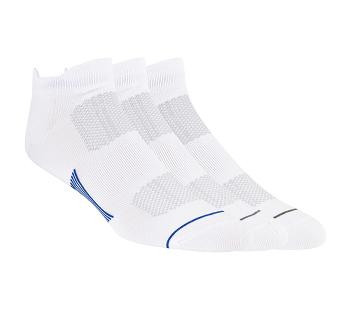 White Skechers Low Cut Mesh Top Performance - 3 Pack | 19620_USA