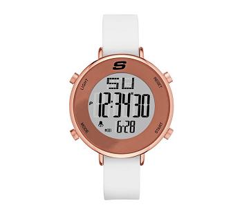 White Skechers Magnolia Watch | 3519X_USA