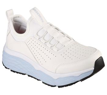 White Skechers Max Cushioning Elite SR - Serotina | 3746K_USA