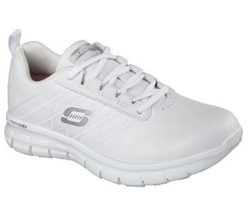 White Skechers Relaxed Fit: Sure Track - Erath SR | 4571G_USA