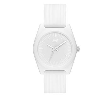 White Skechers Rosencrans Midsize Watch | 3572S_USA