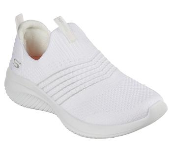 White Skechers Ultra Flex 3.0 - Classy Charm | 6963G_USA