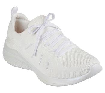 White Skechers Ultra Flex 3.0 - Glowing Sky | 77340_USA