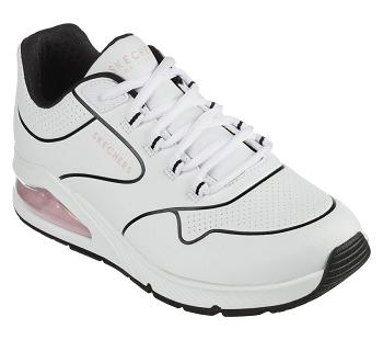 White Skechers Uno 2 - Pathway | 2174C_USA