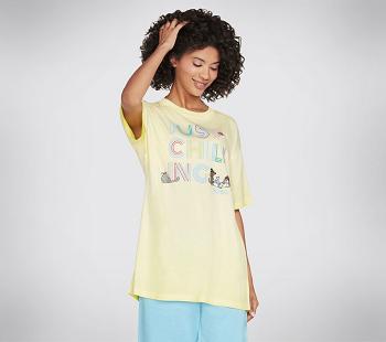 Yellow Skechers BOBS Chilling Furfriend | 4584L_USA