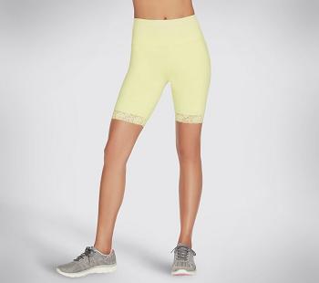 Yellow Skechers GOWALK Lace 10 inch Bike | 5872B_USA