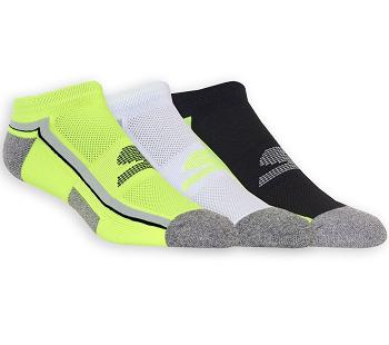 Yellow Skechers Low Cut Athletic - 3 Pack | 18645_USA