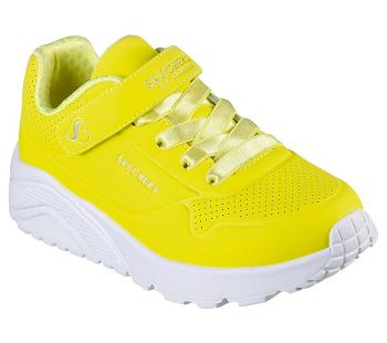 Yellow Skechers Uno Lite | 60953_USA